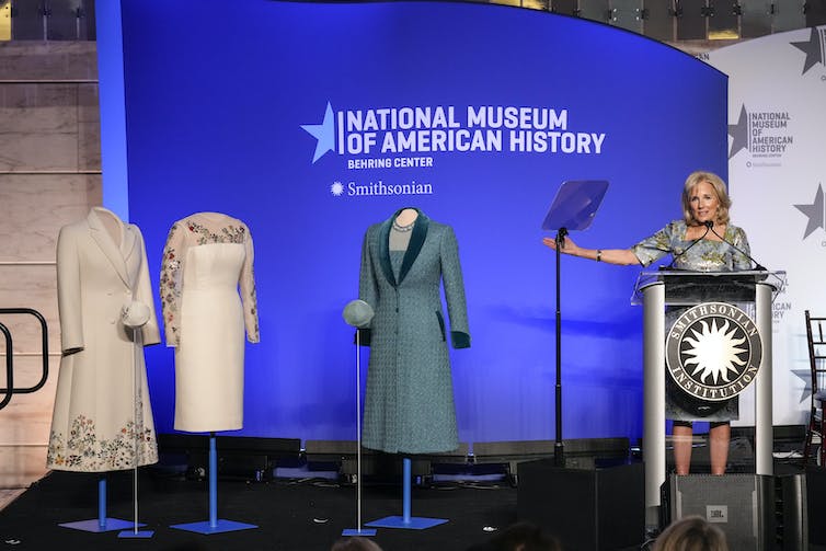 First ladies from Martha Washington to Jill Biden have gotten outsized attention for their clothing instead of their views